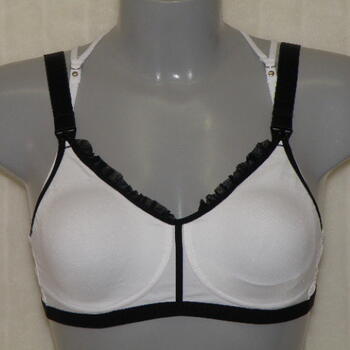 Marlies Dekkers Cold Cream White/Black Nursing bra