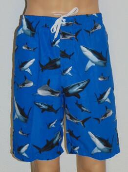 Shiwi Men's Shark Blue/Print Swimshort