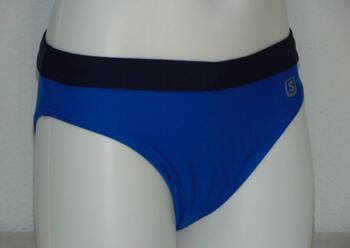 Shiwi Men's Contrast Blue Swim Brief