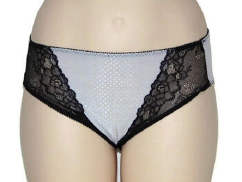 Elbrina Dot Me Grey Brief