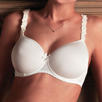 Louisa Bracq Elise White Padded Bra