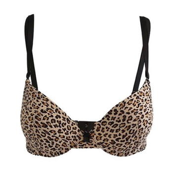 Limar Into the Wild Brown/Print Push Up bra