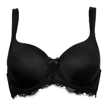 Elbrina Embroid Black Padded Bra