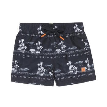  DJ DutchJeans Island Black/White Swimshort