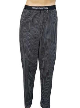 Armani Men's Logo Black/White Pyjama Pant