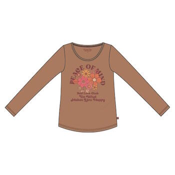 Charlie Choe Flower Power Ochre Yellow Sleep Shirt