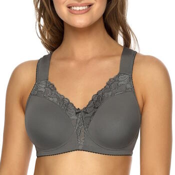 Viania Helga Dark Grey Wireless Bra