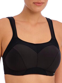 Freya High-Octane Black Sport Bra