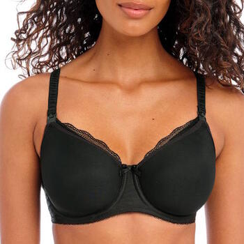 Freya Pure Black Nursing bra