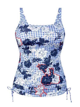 Anita Swimwear Alassio Blue/White Tankini Top