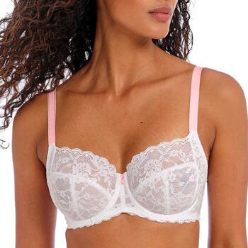 Freya Offbeat White Non-padded bra