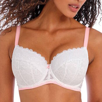 Freya Offbeat White Padded Bra