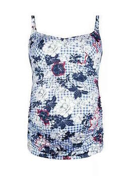 Anita Swimwear Lelepa Blue/White Tankini Top