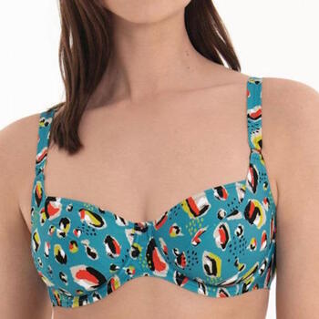 Rosa Faia Swimwear Federica Multicolor/Print Soft-Cup Bikini Bra