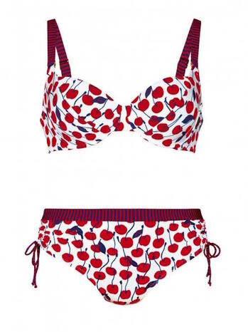 Rosa Faia Beach Rubina Cherry bikini set