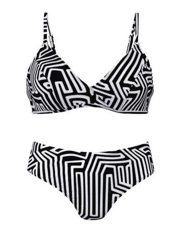 Rosa Faia Beach Jaipur Minou zwart/wit bikini set 