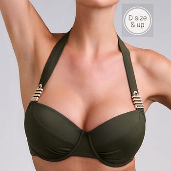 Marlies Dekkers Beach Royal Navy seaweed green Bikinitop