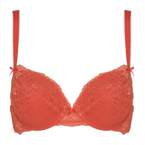 LingaDore Daily Lace Push Up gel bra red –