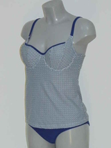 Shiwi Indigo white/grey tankini set