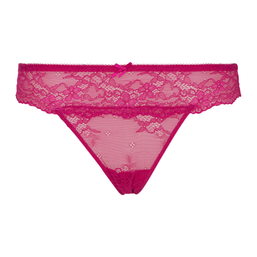 LingaDore Daily Lace fuchsia thong