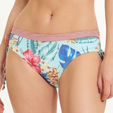 LingaDore Beach Iris blue/print bikini brief