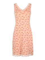 Charlie Choe Fantasy Dreams salmon slipdress