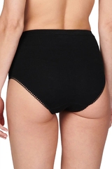 Entex COTTONSTRETCH  black high waist brief