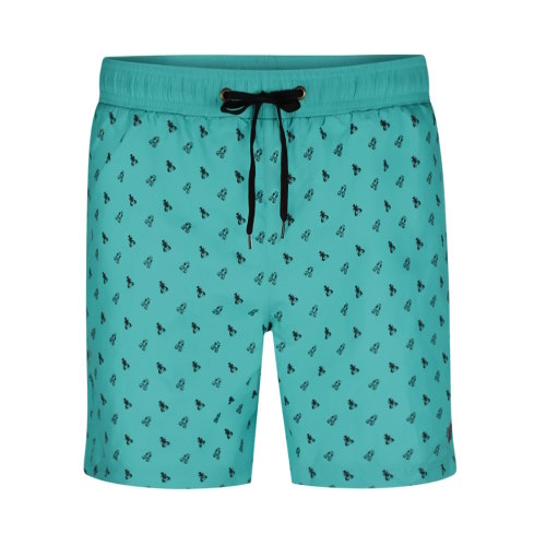  DJ DutchJeans Lobster green/print swimshort