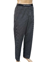 Armani Men's Logo black/white pyjama pant