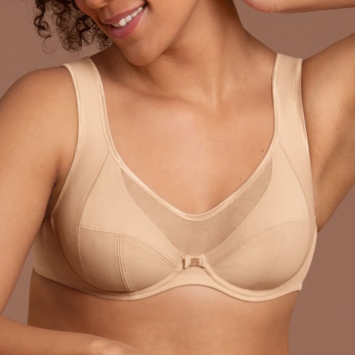 Anita Clara sand soft-cup bra