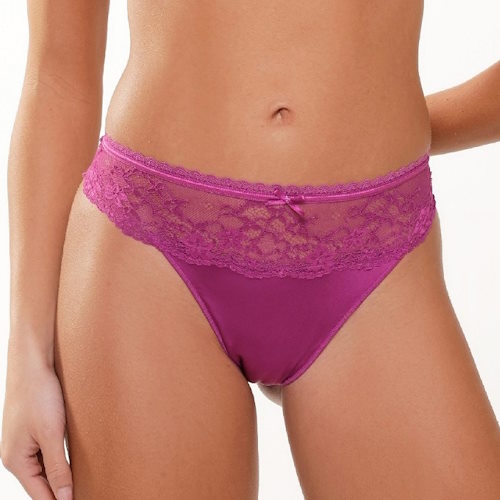 LingaDore Daily Basic raspberry thong