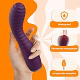 PureVibe Orgazmik purple g-spot vibrator