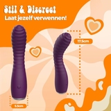 PureVibe Orgazmik purple g-spot vibrator