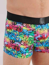 HOM Graffiti Wall multicolor sport trunk