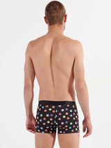 HOM Fabian black/print trunk