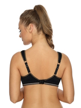 Viania 141472  black sport bra