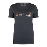 Charlie Choe Circus navy blue sleep shirt