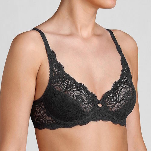 Triumph Amourette black soft-cup bra