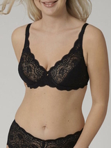 Triumph Amourette black soft-cup bra