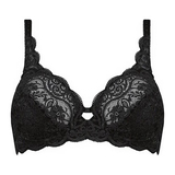 Triumph Amourette black soft-cup bra