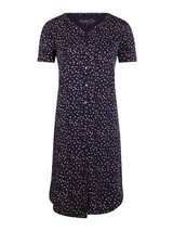 Charlie Choe Bright Days navy/print nightdress