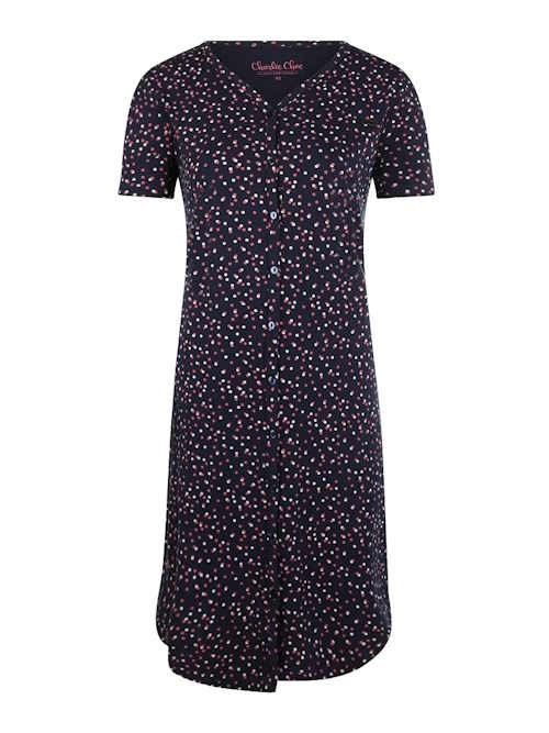 Charlie Choe Bright Days navy/print nightdress