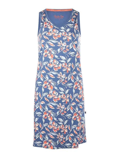 Charlie Choe Retro nights navy/print nightdress