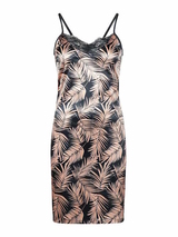 Charlie Choe Retro nights navy/print slipdress