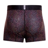 Mundo Unico Drapeado black/print sport trunk