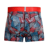 Mundo Unico Trivial red/print sport trunk