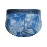 Mundo Unico Escantillon blue/print men brief