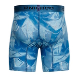 Mundo Unico Escantillon blue/print sport boxershort