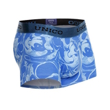 Mundo Unico Oleina blue/print sport trunk