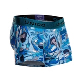 Mundo Unico Atlantida blue/print sport trunk